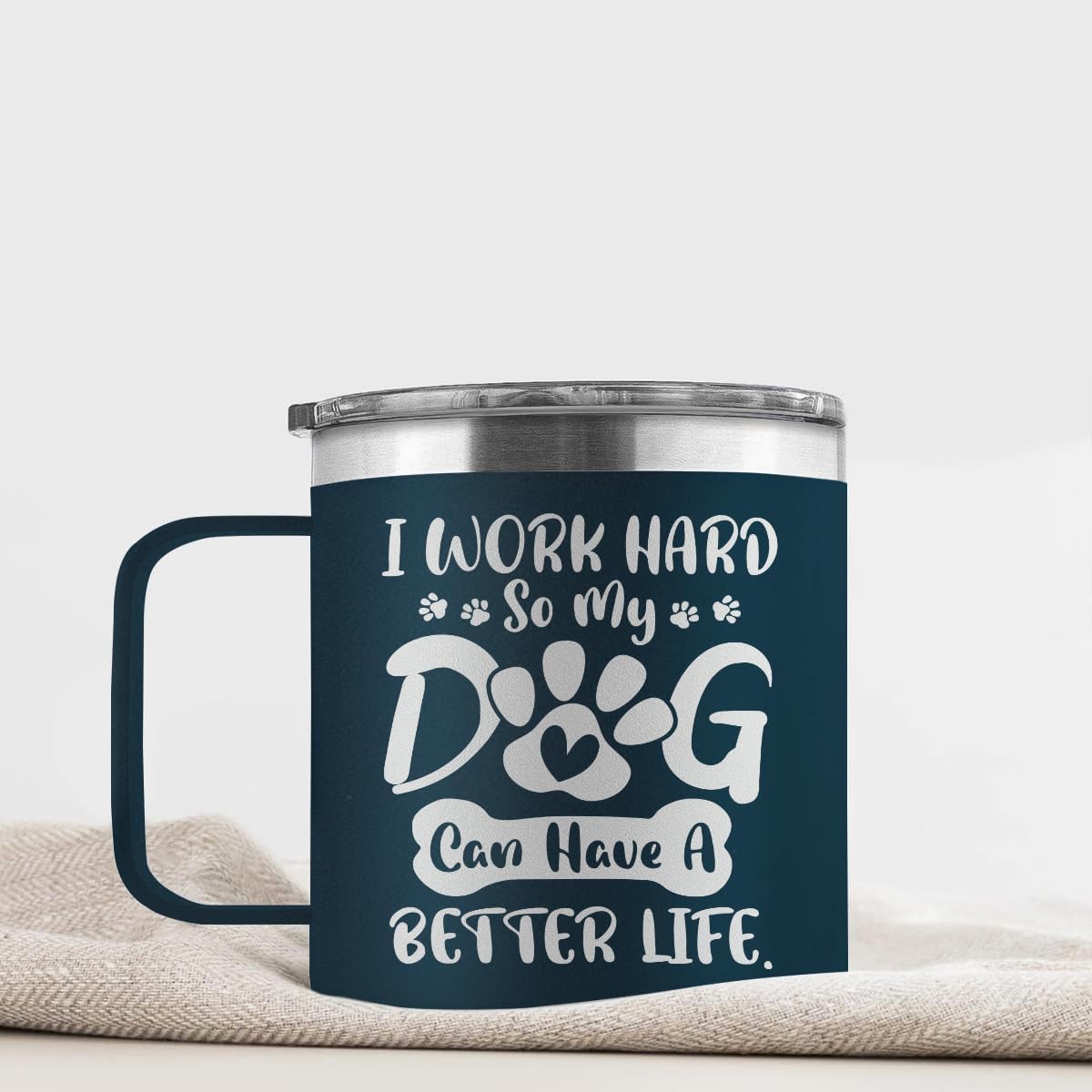 Blue Dog Mug 14oz