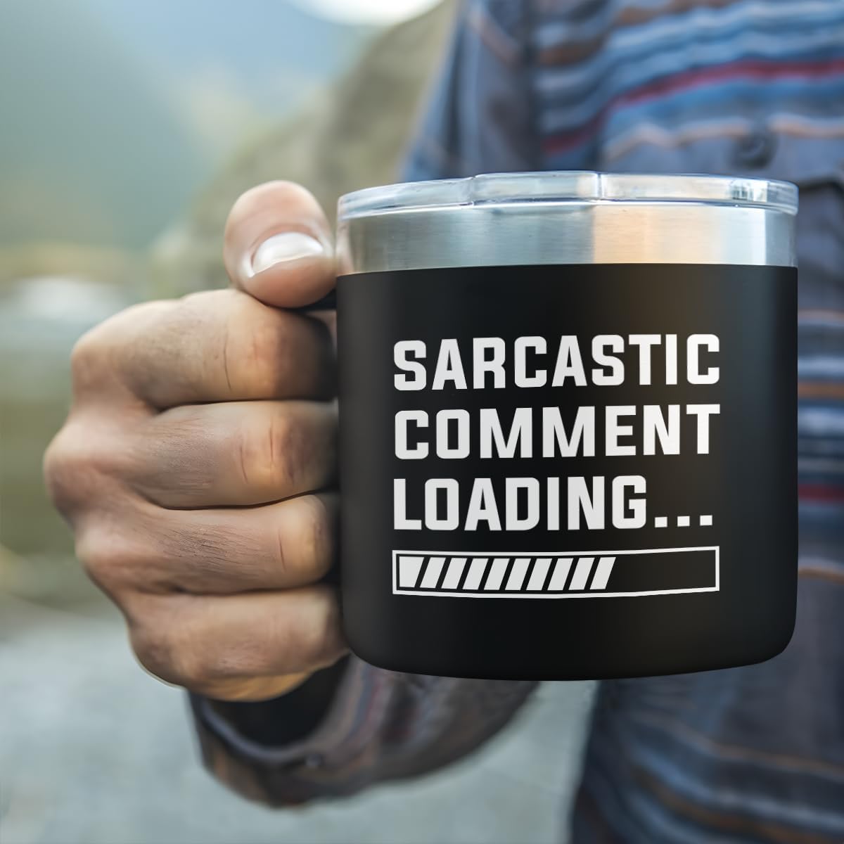 Black Funny Mug 14oz
