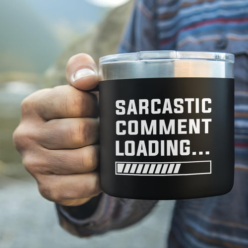 Black Funny Mug 14oz